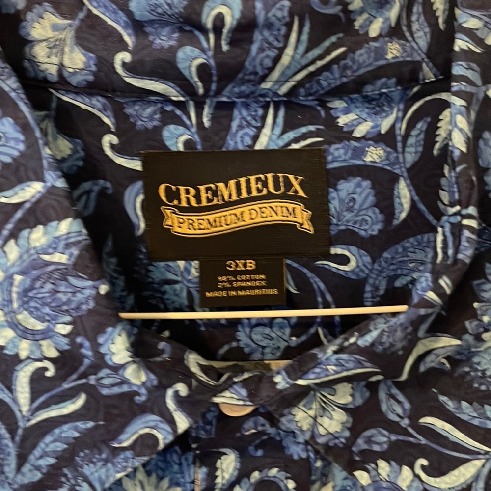 Big and Tall men’s dress shirt